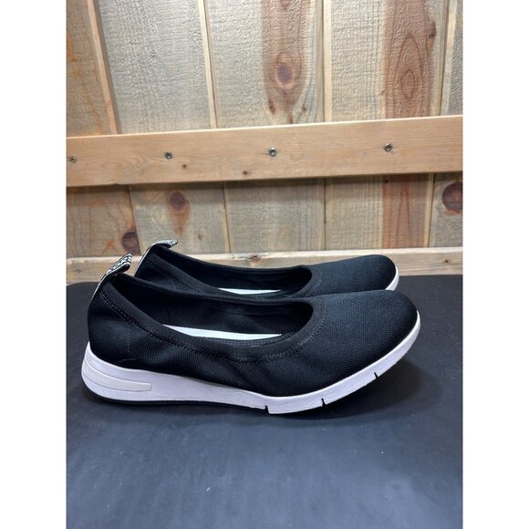Michael Kors Upton Womens Black Slip-On Sneakers Size 9 - Picture 1 of 8